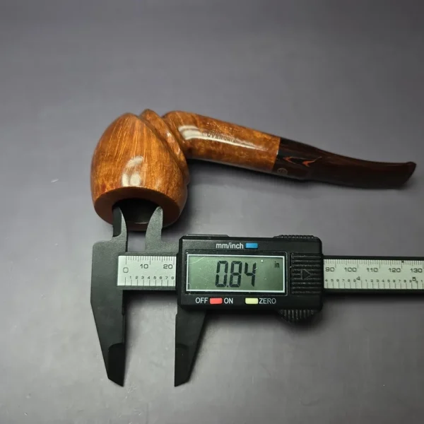James Upshall Empire Executive Smooth Freehand Acorn Estate Briar Pipe, Unsmoked - Image 12