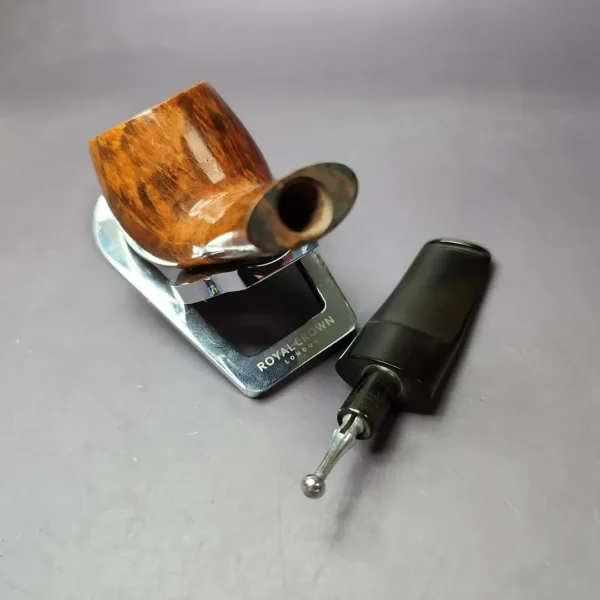 Gigi Flamme 2 035 Smooth Diplomat Estate Briar Pipe, Unsmoked - Image 12