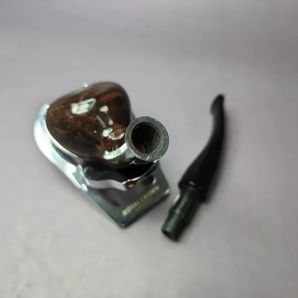 Brebbia Junior Noce 2765 Smooth Author Estate Briar Pipe, Unsmoked - Image 13