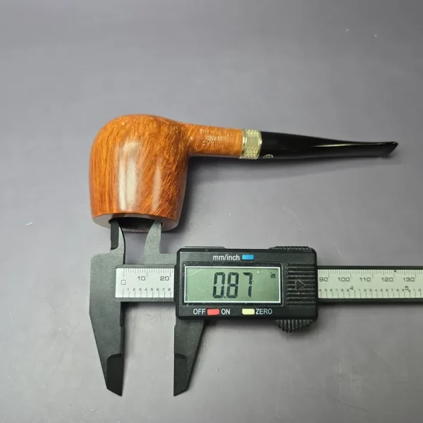 James Upshall P ExL Smooth Apple w/ Silver Estate Briar Pipe, English Estates - Image 13