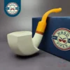 MBSD Meerschaum Deluxe Panel Pickaxe Block Meerschaum Pipe, Briar-Mortise, New