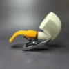 MBSD Meerschaum Deluxe Panel Pickaxe Block Meerschaum Pipe, Briar-Mortise, New - Image 3