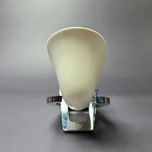 MBSD Meerschaum Silver Smooth Cobra Block Meerschaum Pipe, New - Image 4