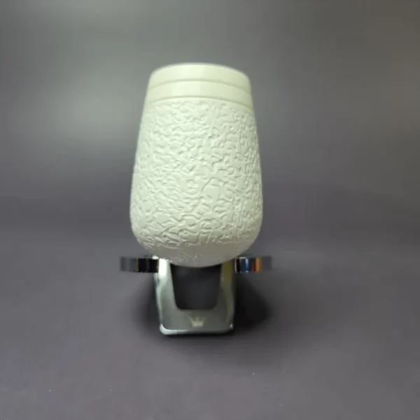 MBSD Meerschaum Silver Rusticated Rev Calabash Brandy Block Meerschaum Pipe, New - Image 5