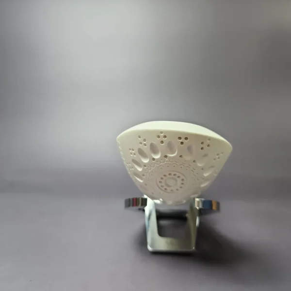 MBSD Meerschaum Silver Lattice Whale Block Meerschaum Pipe, New - Image 5
