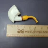 MBSD Meerschaum Deluxe Panel Pickaxe Block Meerschaum Pipe, Briar-Mortise, New - Image 8