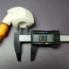 MBSD Meerschaum Deluxe Panel Pickaxe Block Meerschaum Pipe, Briar-Mortise, New - Image 9