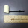 MBSD Meerschaum Deluxe Poker Translucent Block Meerschaum Pipe, New - Image 10