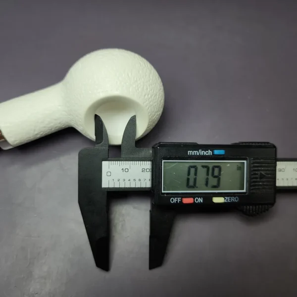MBSD Meerschaum Silver Rustic Author Block Meerschaum Pipe, New - Image 10