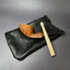 Brandon Brooks Partially Sandblasted Dublin Handmade Briar Pipe, New - Image 13