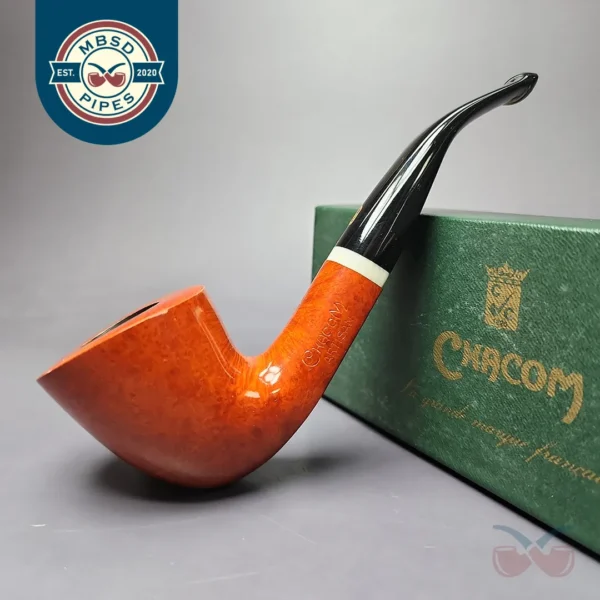 Chacom Artisan 411 Smooth Dublin Estate Briar Pipe, Unsmoked