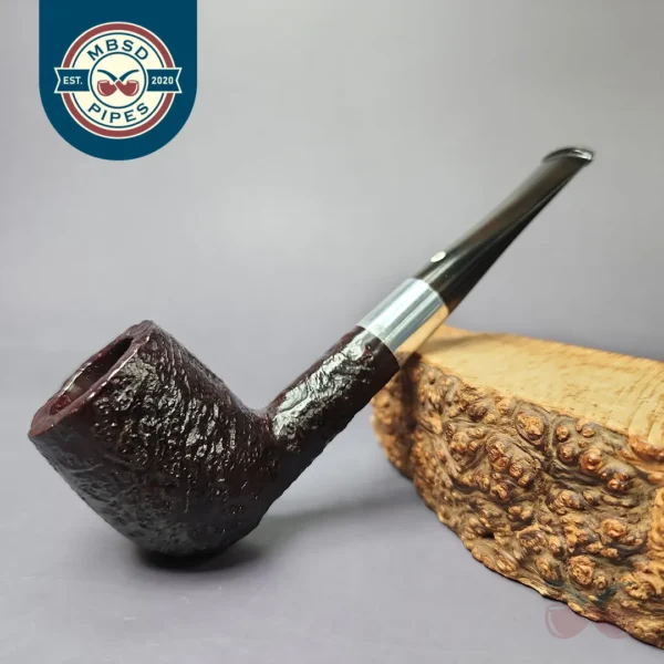 Kaywoodie Silhouette 51 Sandblasted Billiard Estate Briar Pipe, Unsmoked
