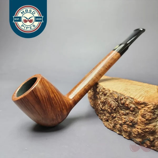 GBD Pedigree 1 256 Smooth Lumberman Estate Briar Pipe, English Estates