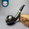 Nording Silver Classic Smooth Rhodesian Horn Estate Briar Pipe, Unsmoked