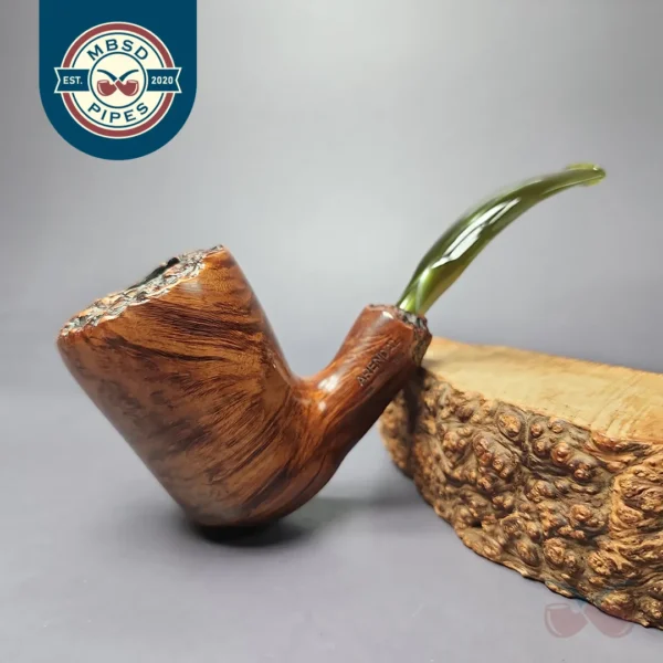 Arendal Algerian Briar Smooth Freehand Estate Briar Pipe, Italian Estates