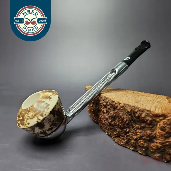 Falcon Classic Dental with MBSD Meerschaum Block Meerschaum Bowl Pipe, New