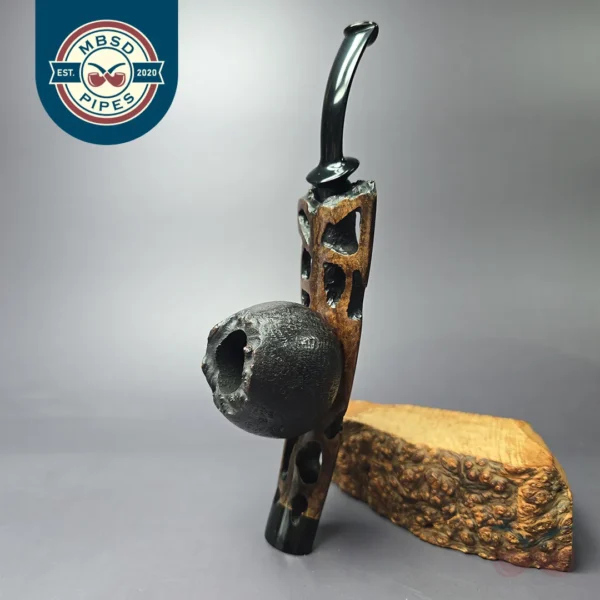 Moonlight Pipes "Termitarium" Handmade Briar Pipe, New