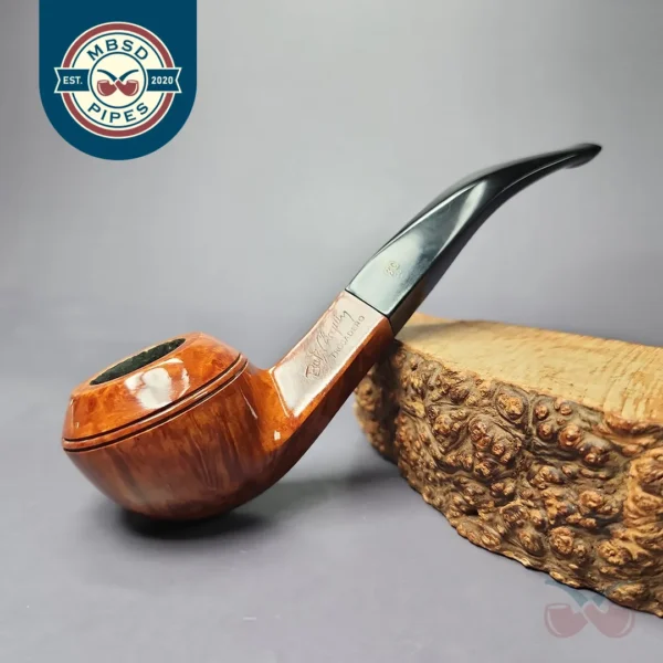 Butz Choquin Trocadero 1027 Smooth Bulldog Estate Briar Pipe, French Estates
