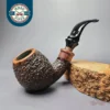 Ser Jacopo Delecta Maxima R1 Rusticated Brandy Estate Briar Pipe, Italian Estates