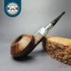 Elwood (Ferndown) "OD 838" Spigot Bulldog Estate Briar Pipe, English Estates 9mm
