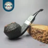 Elwood (by Ferndown) Bark Bulldog w/Silver Estate Briar Pipe, English Estates 9mm