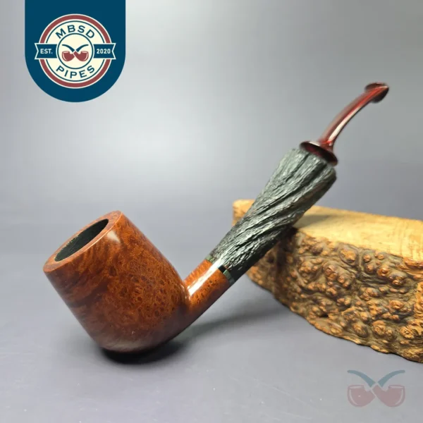 Moonlight Pipes "Taproot" Lovat Handmade Briar Pipe, New