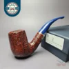 Savinelli Unica U61 Rusticated Bent Billiard Briar Pipe, 6mm, New