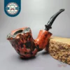 Nording Partially Rusticated Freehand Estate Briar Pipe, Unsmoked