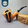 Nording Spiral Smooth Fluted Freehand Estate Briar Pipe, Unsmoked