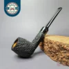Kiko Rusticated Billiard African Block Meerschaum Estate Pipe, Other Estates
