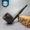 Imported Briar Sandblasted Large Billiard Estate Briar Pipe, Other Estates