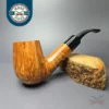 James Upshall Empire Ambassador Bent Billiard Estate Briar Pipe, Unsmoked