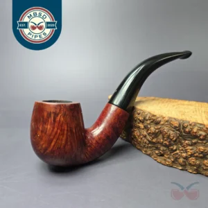 Dunhill c.1920-22 Bruyere (A) 125 Smooth Bent Billiard Estate Briar Pipe, English Estates