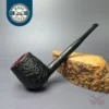 J Mouton Partially Sandblasted Liverpool Handmade Briar Pipe, New