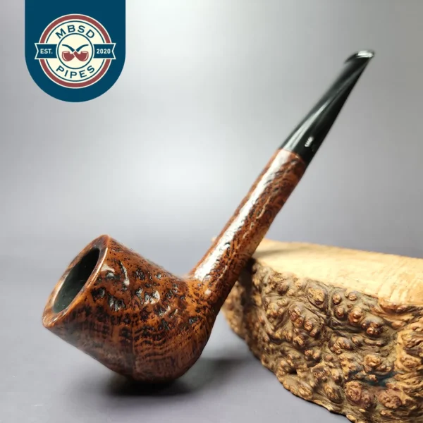 Stanwell Deluxe 97 Sandblasted Liverpool Estate Briar Pipe, Danish Estates