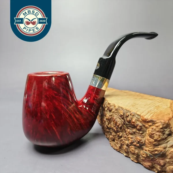 Aldo Velani Ultima D 52 Smooth Oom Paul Estate Briar Pipe, Italian Estates