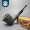 Baronet Bruyere by Savinelli 410 EX Rusticated Lovat Estate Briar Pipe, Italian Estates