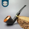 Brebbia Gemma 88 Sandblasted Dublin Estate Briar Pipe, Italian Estates