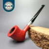 Ashton Claret XX Sandblasted Dublin w/ Silver Estate Briar Pipe, Unsmoked