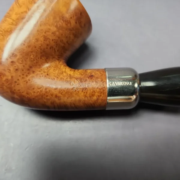 Savinelli Dry System 2611 Smooth Dublin Estate Briar Pipe, Italian Estates - Image 2