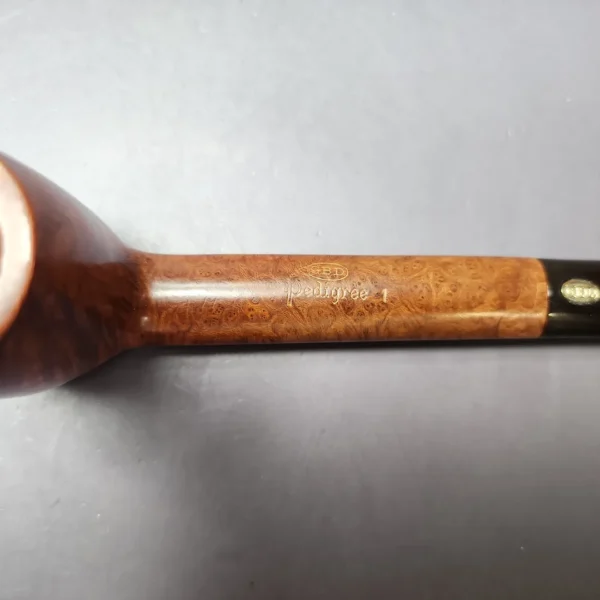 GBD Pedigree 1 256 Smooth Lumberman Estate Briar Pipe, English Estates - Image 2