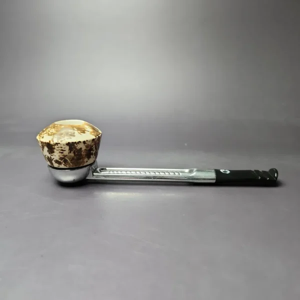 Falcon Classic Dental with MBSD Meerschaum Block Meerschaum Bowl Pipe, New - Image 2