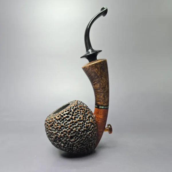Moonlight Pipes "Sprouting Seed" Handmade Briar Pipe, New - Image 2