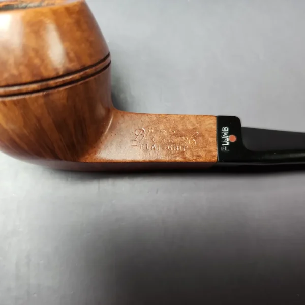Dr Plumb (by GBD) Flat Grip 2006 Smooth Bulldog Estate Briar Pipe, English Estates - Image 2