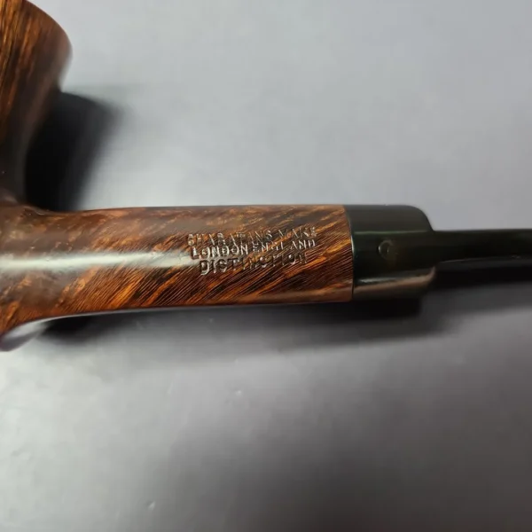 Charatan's Make Distinction Smooth Cup and Saucer Estate Briar Pipe, English Estates - Image 2
