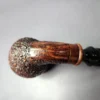 Ser Jacopo Delecta Maxima R1 Rusticated Brandy Estate Briar Pipe, Italian Estates - Image 2