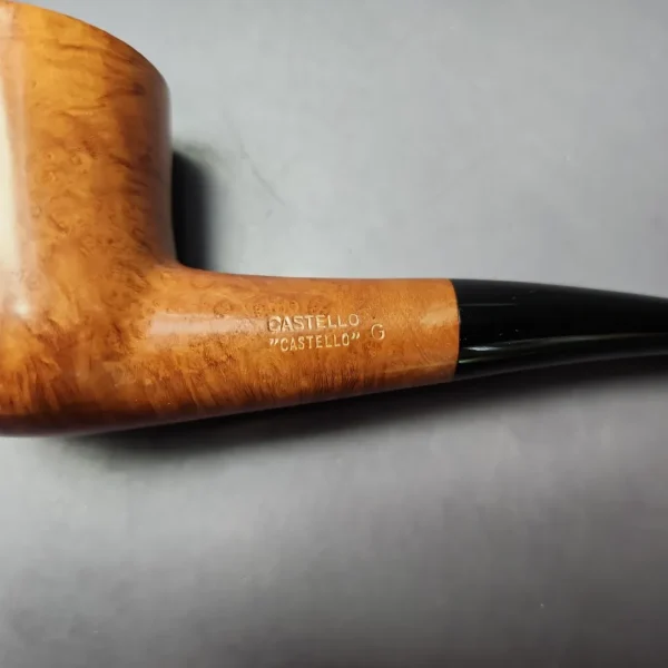 Castello "Castello" G Smooth Zulu Dublin Estate Briar Pipe, Italian Estates - Image 2