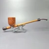 Moonlight Pipes "Ultra-Cavalier" w/Olivewood Handmade Briar Pipe, New - Image 2