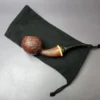 HS Studio Sandblasted Wasp w/ Boxwood Estate Briar Pipe, Unsmoked - Image 2