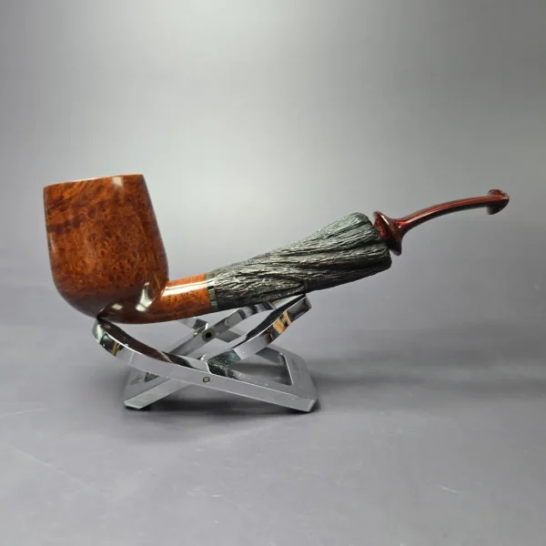 Moonlight Pipes "Taproot" Lovat Handmade Briar Pipe, New - Image 2
